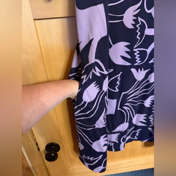 Gorman Purple Jersey Dress Sz 14 Great Condition 💯 Organic Cotton - Picture 5 of 9